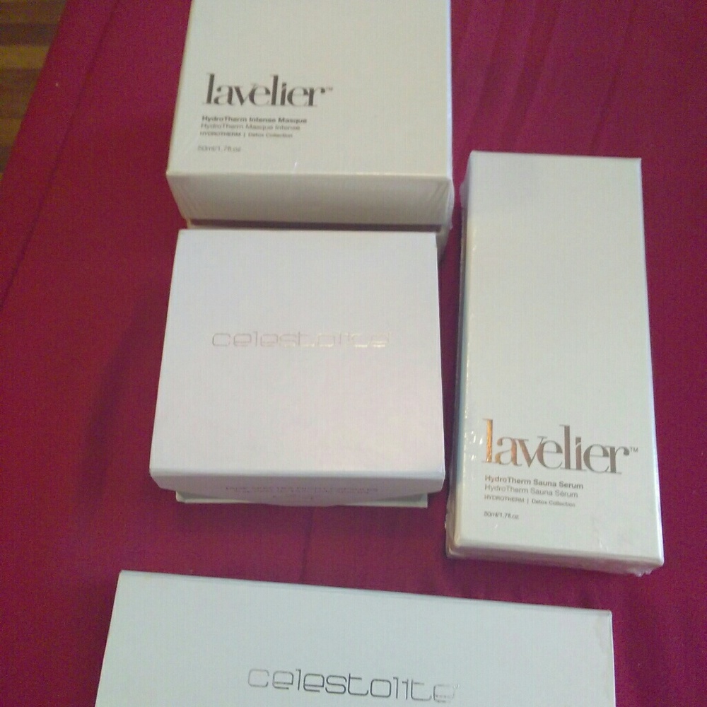 Lavelier, Celestolite skin care products